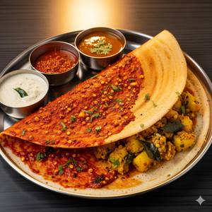Schezwan masala dosa