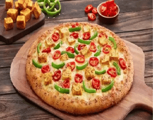 Peppy paneer pizza