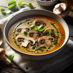 Cream And Mushroom Soup