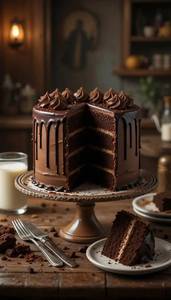 Premium Chocolate Overload Cake