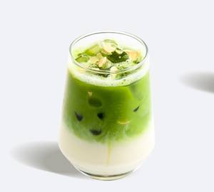 Vegan Matcha Latte (Iced)
