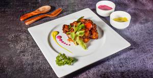 Stuffed Chilli Mushroom