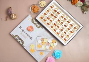 Khoya Kaju Badam Burfi