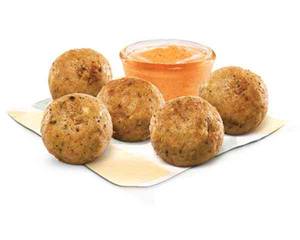 Chicken Meatballs + Dip