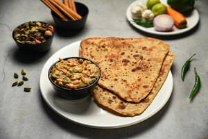 Mix Veg(200 Ml) + Parath (2pcs)