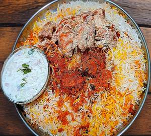 Chicken barra biryani