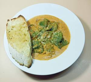 Spinach and Cottage Cheese Ravioli