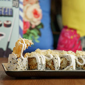 Crunchy Enoki Mushroom Rolls