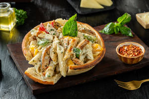 Woodfired - Grilled Chicken White Sauce Pasta