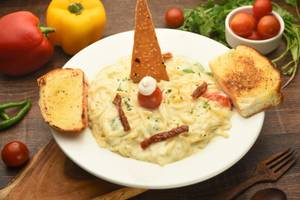 Creamy Spaghetti With Sundried Tomatoes