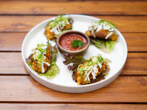 Chicken Tacos (4 Pcs)