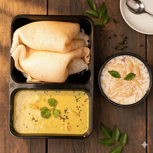 2 Appam + Half Veg Mappas + Payasam