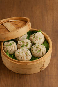 Veg. Dim Sums (Steamed)