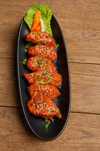 Schezwan Dim Sums (Paneer)