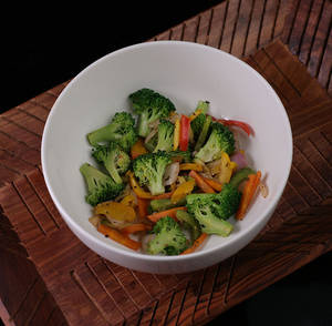 Butter Sauteed Broccoli And Veggies