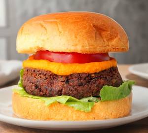 Veg loaded burger