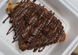 Dairy milk waffle