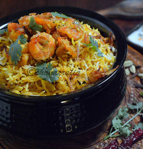 Prawn Biryani