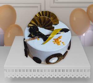 Vanilla Jelly Cube Cake