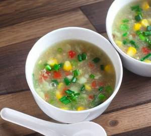 Sweet Corn Veg Soup
