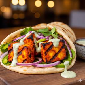 Masala Paneer Tikka Roll