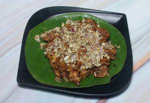 Egg kotthu parotta