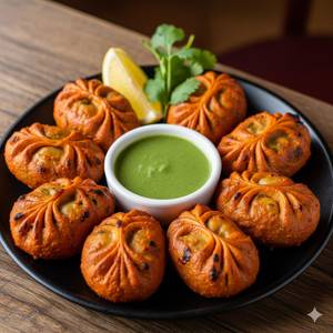 Paneer tandoori momos [8 pieces]