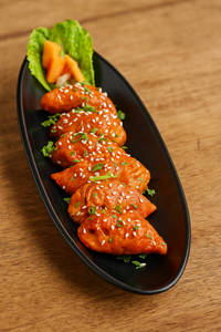 Sesame Dim Sums (Paneer)