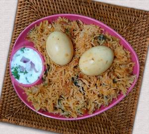 Egg biryani