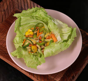 Exotic Veg Lettuce Wrap