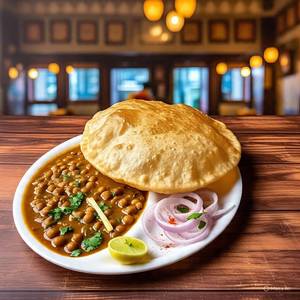 Chole bhature (2pic)