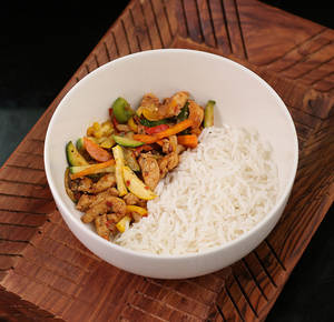 Thai Chicken Rice Bowl