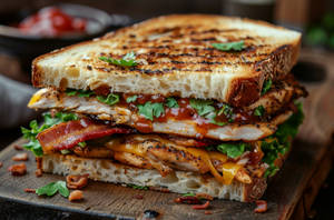 Grilled Chicken Sandwich [ 4 Piece]