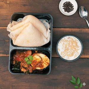 2 Appam + Half Egg Roast + Payasam