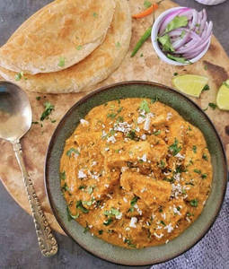 Lababdar Paneer (300 Ml) + Roti