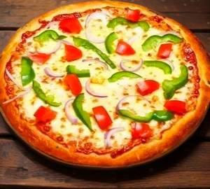 Onion Tomato Capsicum Pizza