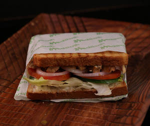 Chicken Garlic Bread Sandwich