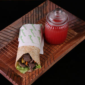 Meat Wrap With Seasonal Fruit Lime