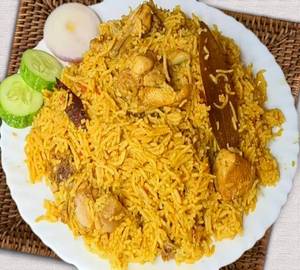 Shahi chicken dum biryani