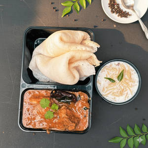 2 Appam + Half Chicken Curry + Payasam