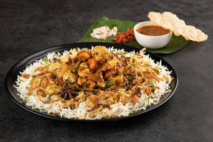Veg Thalassery Biryani (kaima Rice)