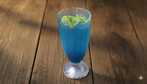 Blue Curcao Mojito