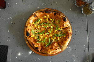 American Corn Crisp Pizza