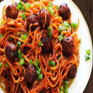 Manchurian noodles
