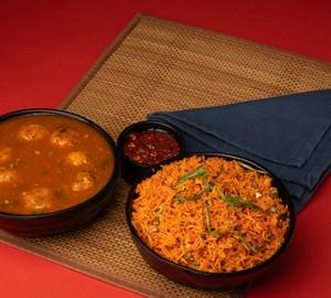 Veg Triple Schezwan Fried Rice