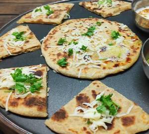 Aloo Cheese Butter Paratha