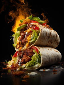 Chicken Jumbo Double Shawarma