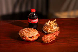Crispy Burger Meal