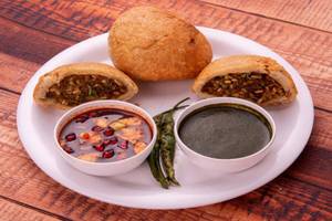 Paneer chana kachori