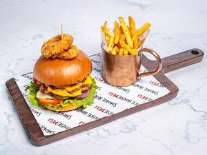 Smoke House Bbq Pulled Pork Burger